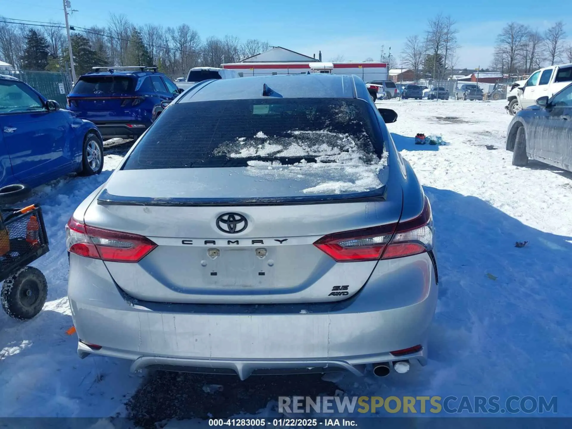 17 Photograph of a damaged car 4T1G11BK0MU021683 TOYOTA CAMRY 2021