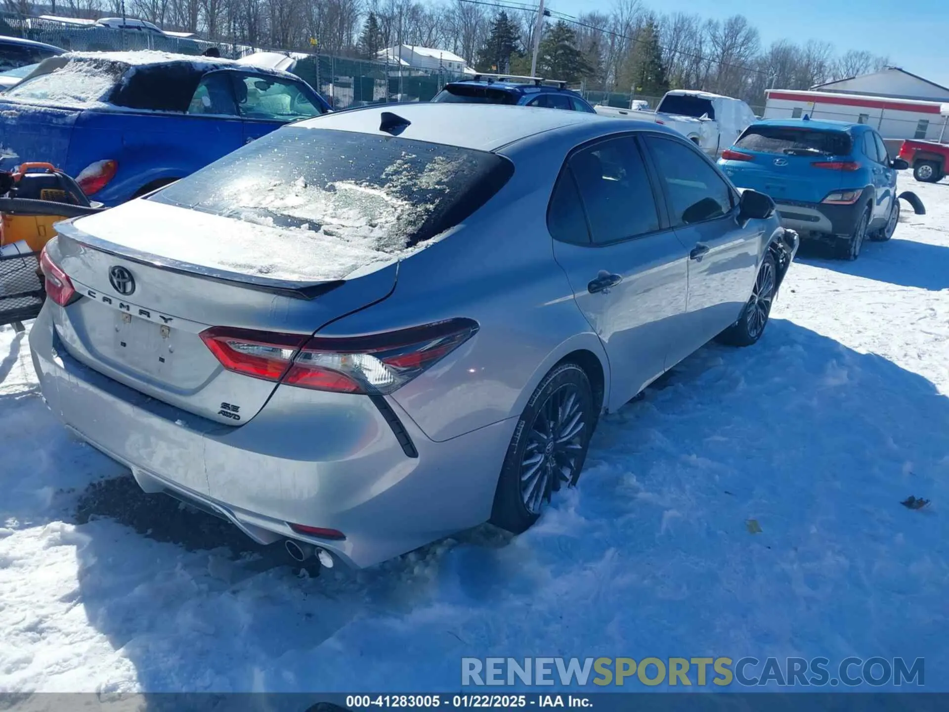 4 Photograph of a damaged car 4T1G11BK0MU021683 TOYOTA CAMRY 2021