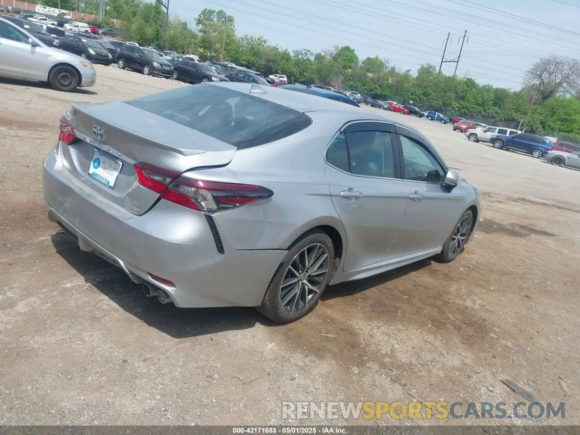 4 Фотография поврежденного автомобиля 4T1G11BK0MU023532 TOYOTA CAMRY 2021