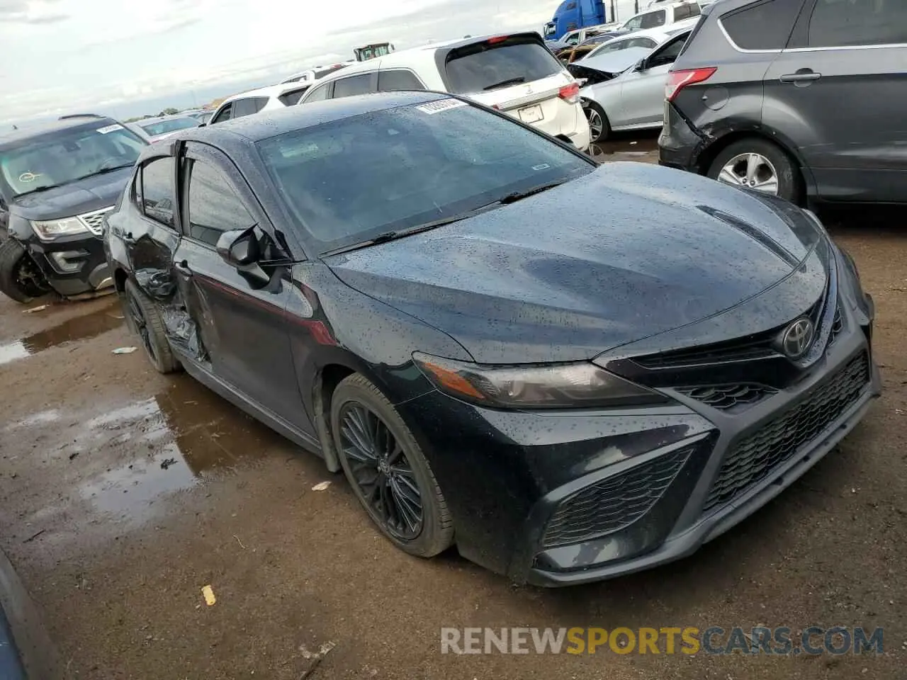 4 Фотография поврежденного автомобиля 4T1G11BK3MU026571 TOYOTA CAMRY 2021