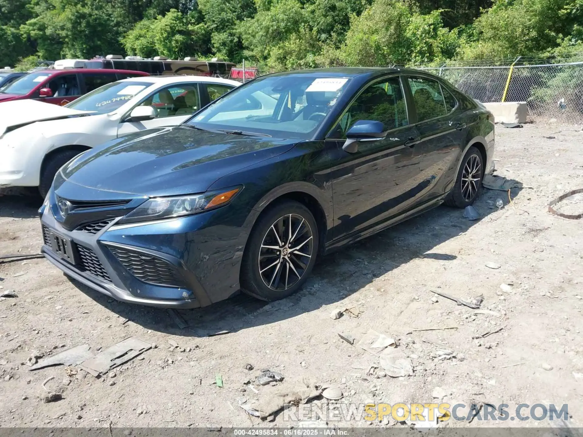 2 Photograph of a damaged car 4T1G11BK4MU042911 TOYOTA CAMRY 2021
