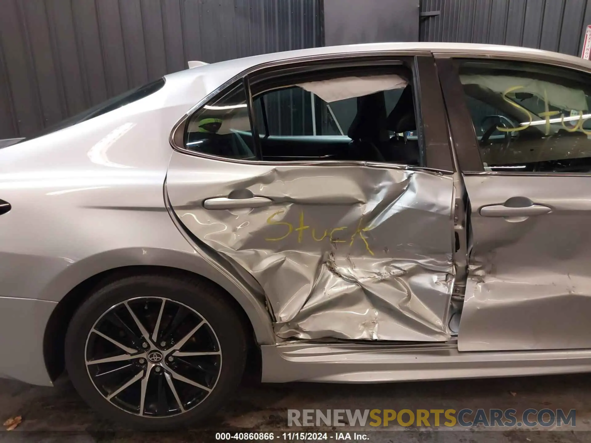 18 Photograph of a damaged car 4T1G11BK7MU030932 TOYOTA CAMRY 2021