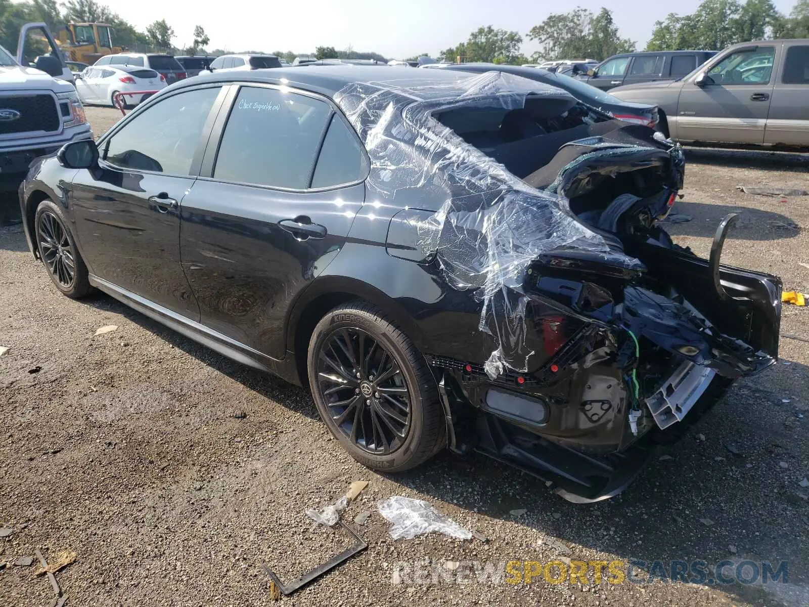 3 Photograph of a damaged car 4T1G11BK9MU026770 TOYOTA CAMRY 2021