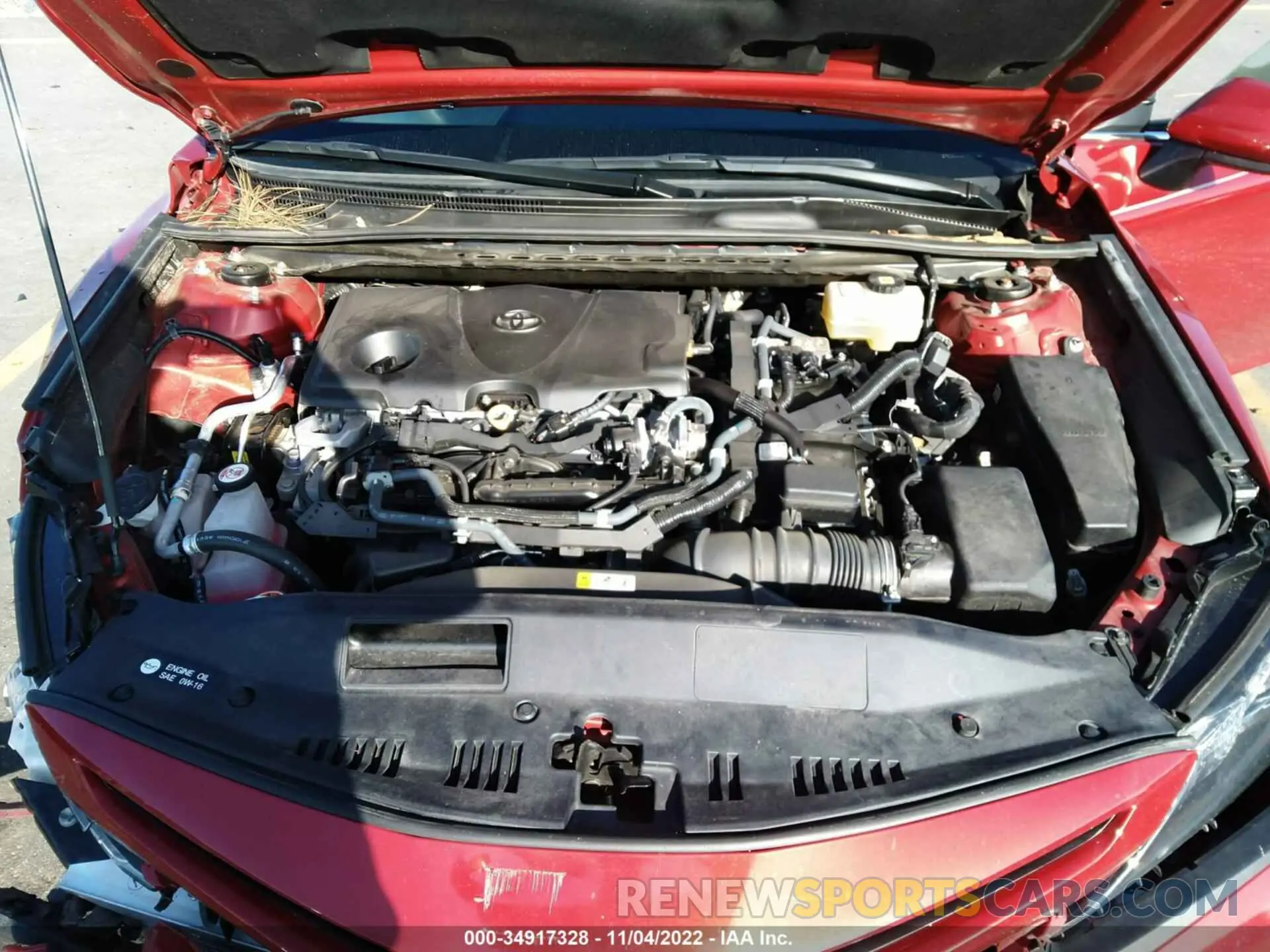 10 Фотография поврежденного автомобиля 4T1G31AK1MU030324 TOYOTA CAMRY 2021