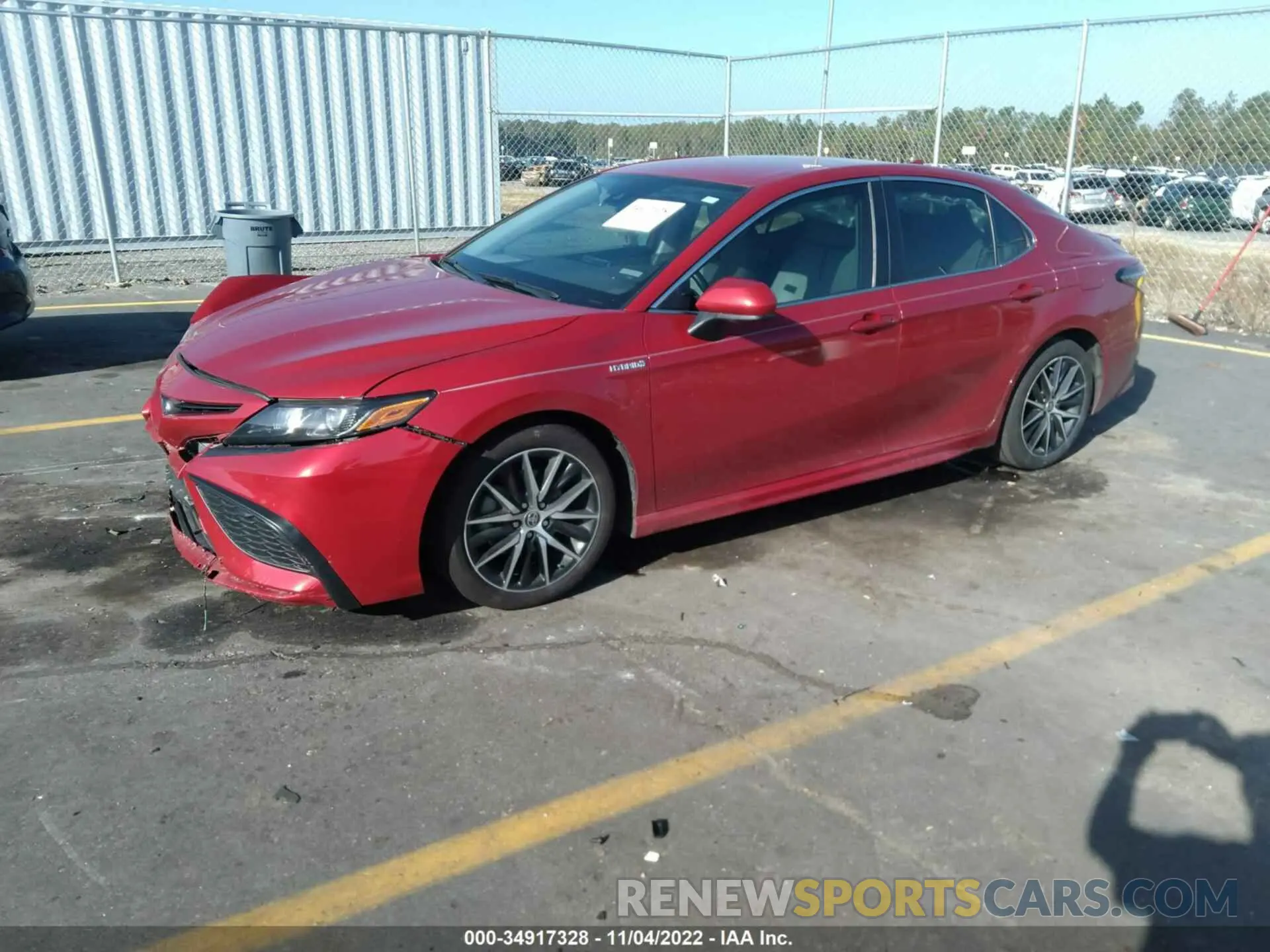 2 Фотография поврежденного автомобиля 4T1G31AK1MU030324 TOYOTA CAMRY 2021