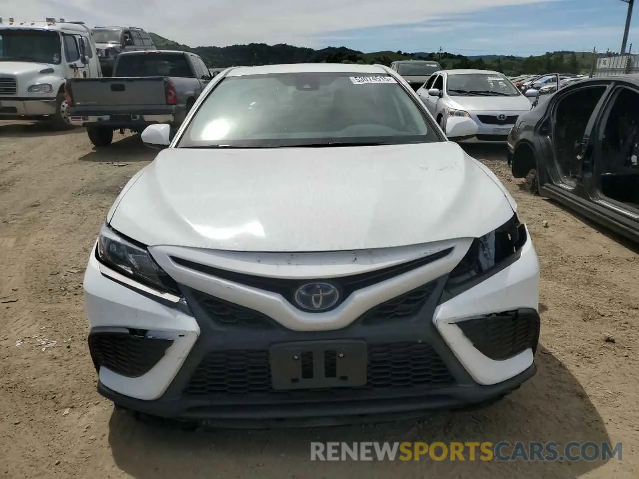 5 Фотография поврежденного автомобиля 4T1G31AK2MU028792 TOYOTA CAMRY 2021