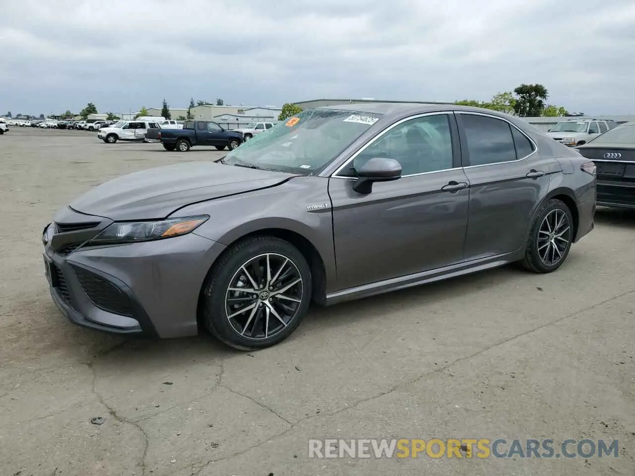 1 Photograph of a damaged car 4T1G31AK2MU555974 TOYOTA CAMRY 2021