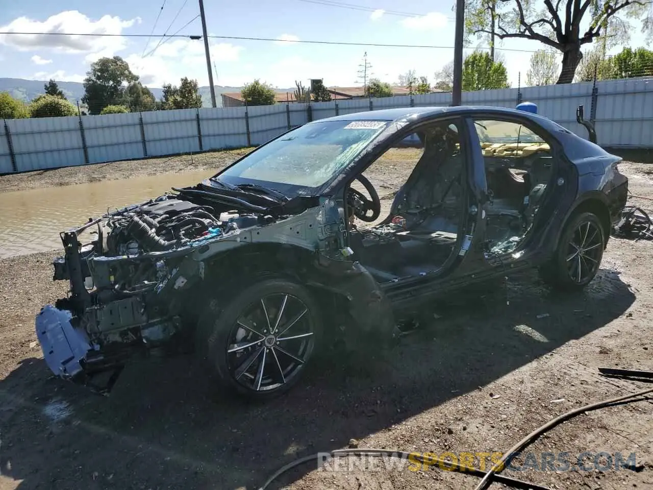 1 Photograph of a damaged car 4T1G31AK3MU025089 TOYOTA CAMRY 2021