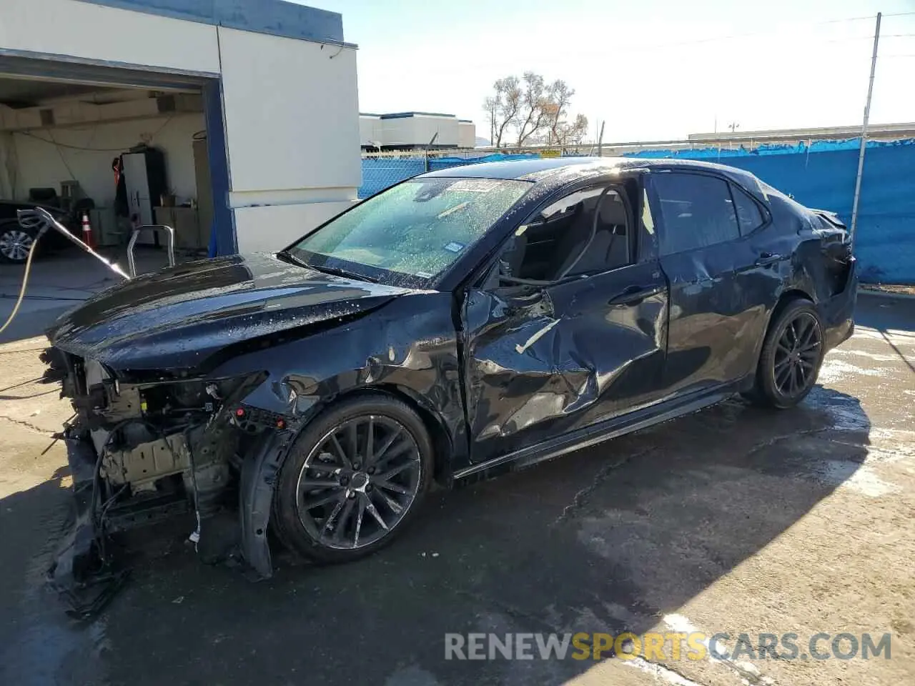 1 Photograph of a damaged car 4T1G31AK3MU031443 TOYOTA CAMRY 2021