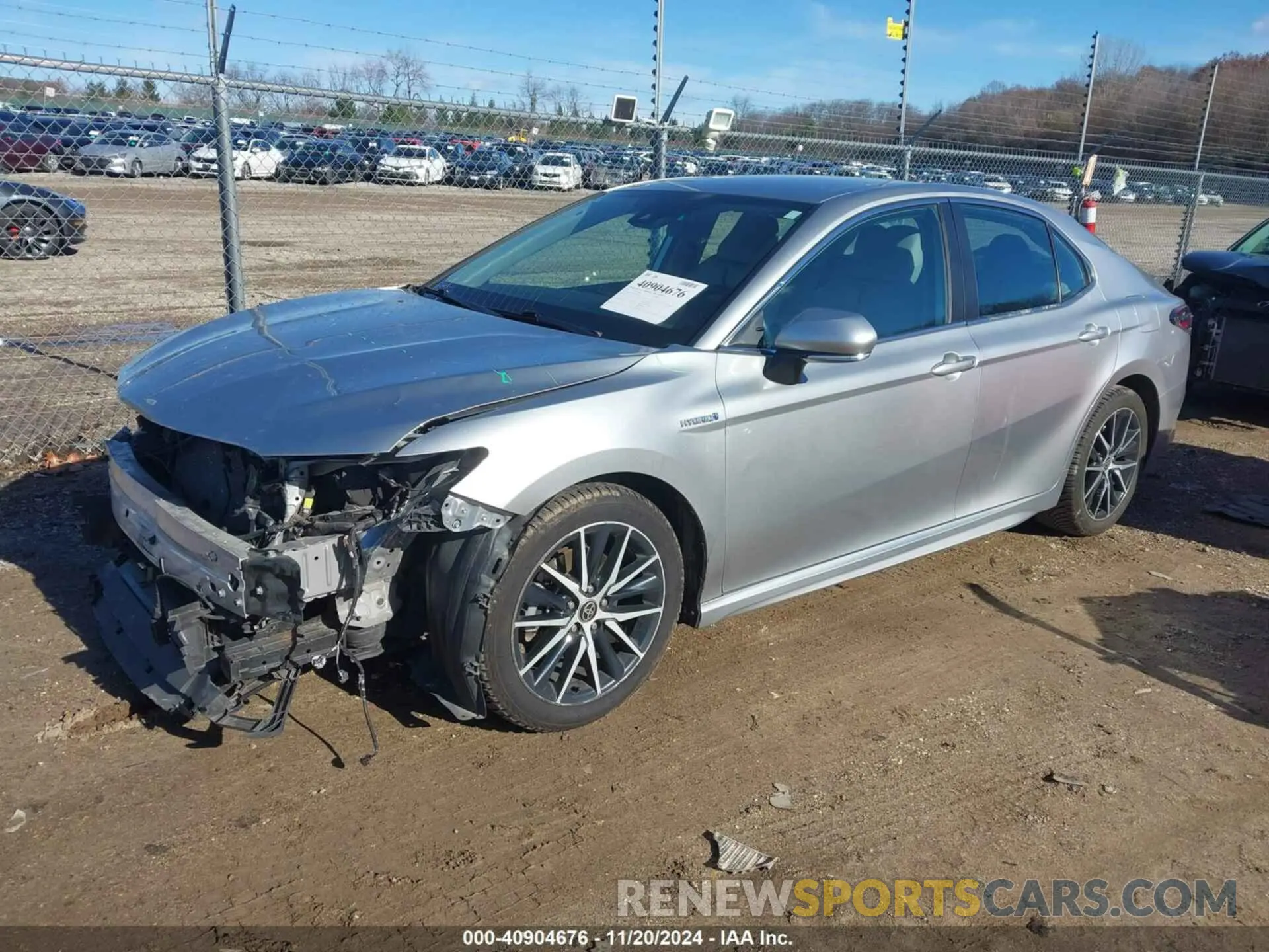 2 Photograph of a damaged car 4T1G31AK3MU559645 TOYOTA CAMRY 2021
