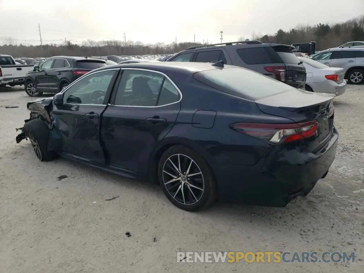 2 Photograph of a damaged car 4T1G31AK3MU560326 TOYOTA CAMRY 2021