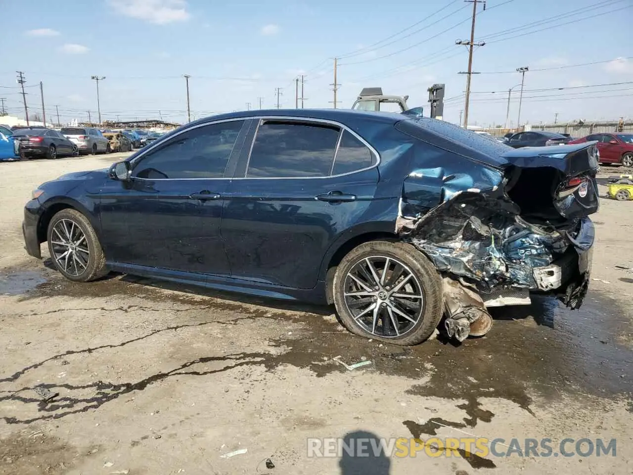 2 Фотография поврежденного автомобиля 4T1G31AK5MU565303 TOYOTA CAMRY 2021