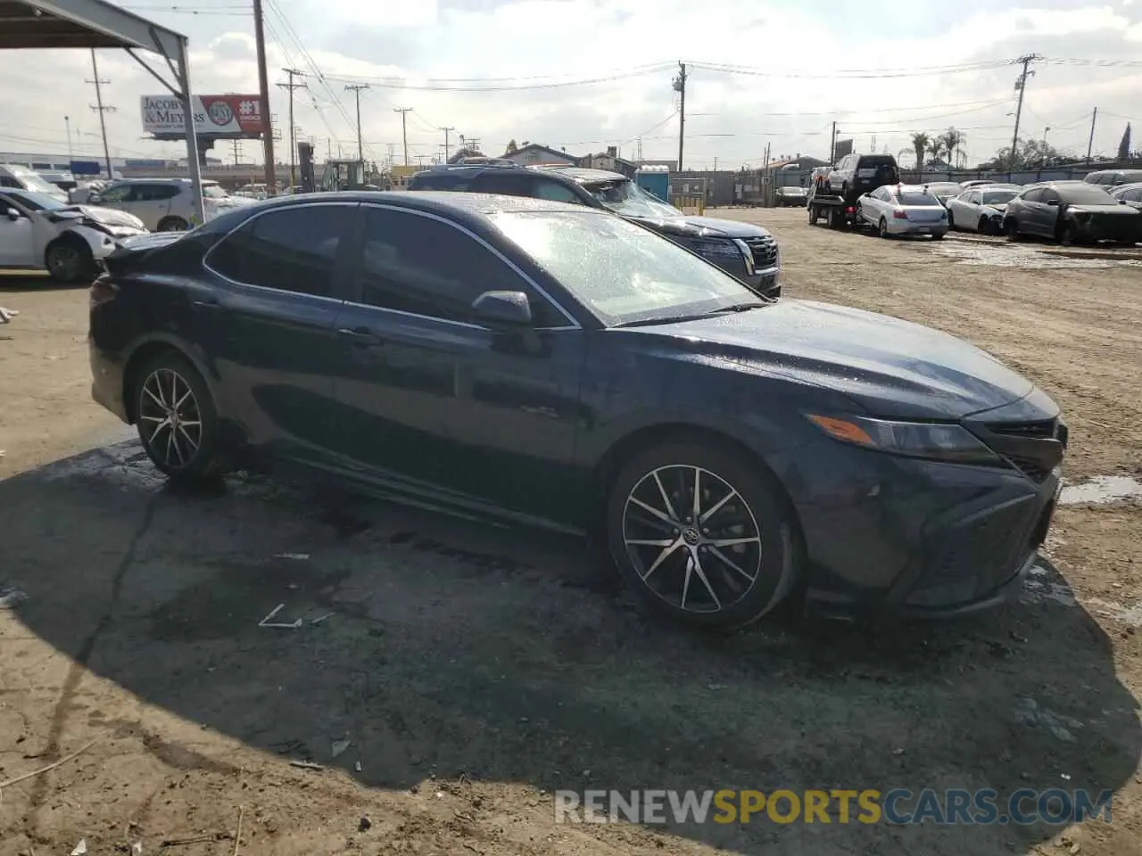 4 Фотография поврежденного автомобиля 4T1G31AK5MU565303 TOYOTA CAMRY 2021