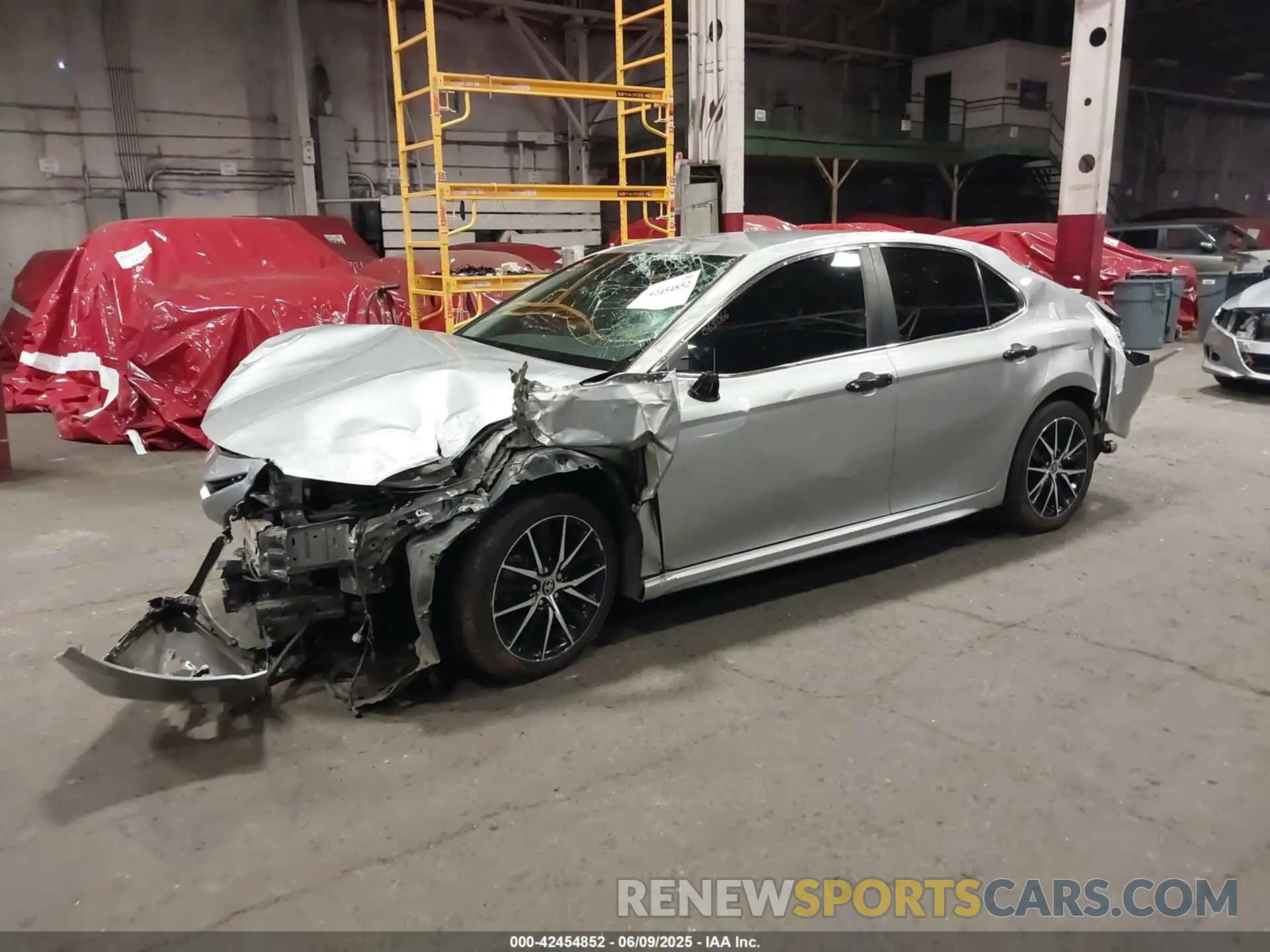 2 Photograph of a damaged car 4T1G31AK7MU556747 TOYOTA CAMRY 2021
