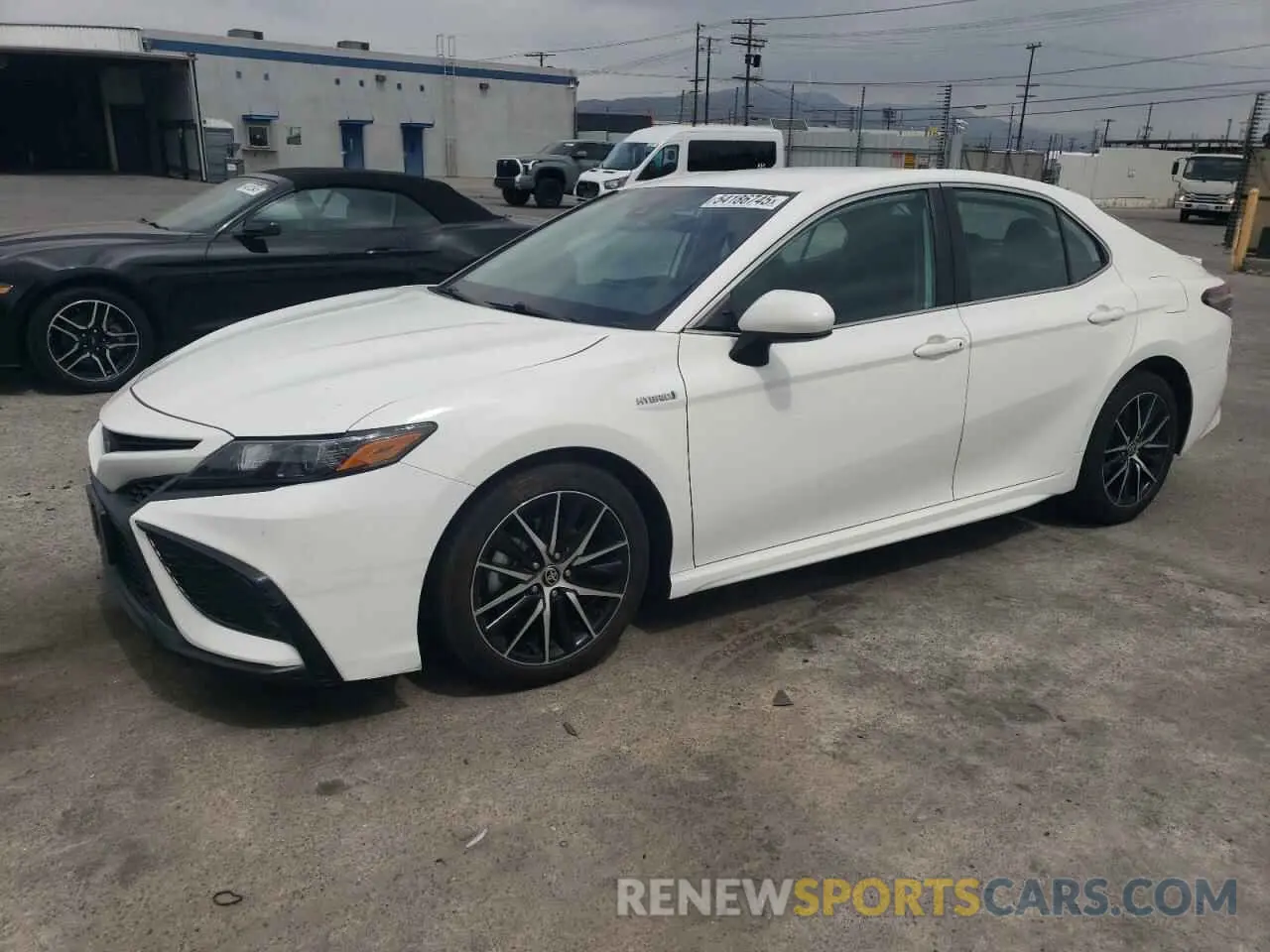 1 Photograph of a damaged car 4T1G31AK8MU025489 TOYOTA CAMRY 2021