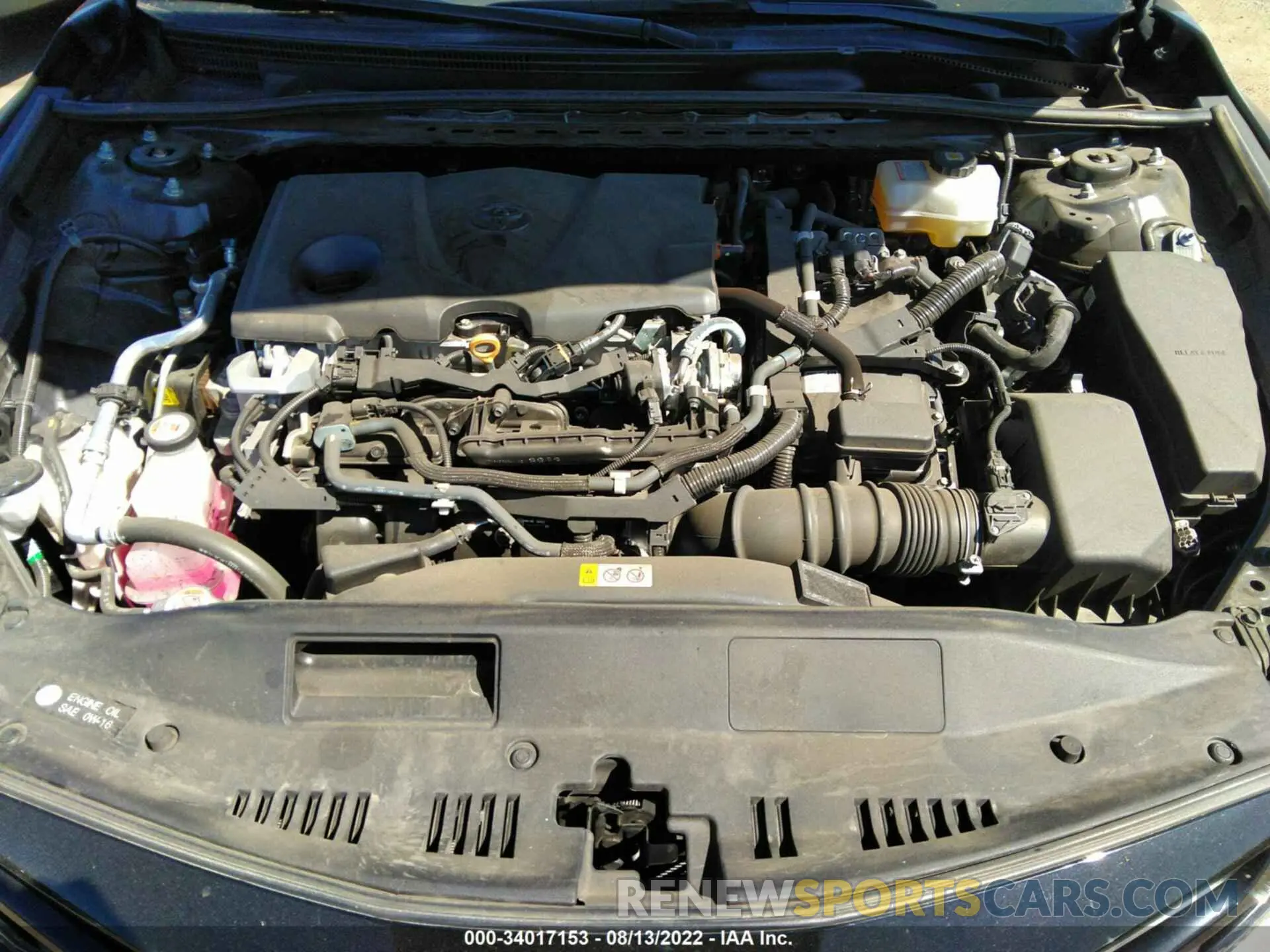 10 Фотография поврежденного автомобиля 4T1G31AKXMU025445 TOYOTA CAMRY 2021