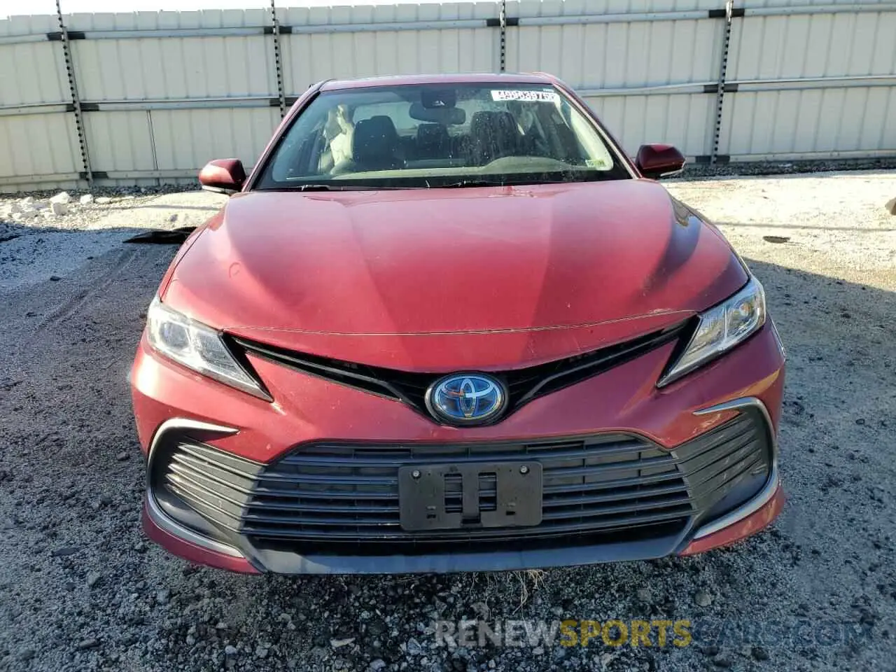 5 Photograph of a damaged car 4T1H31AK0MU026740 TOYOTA CAMRY 2021