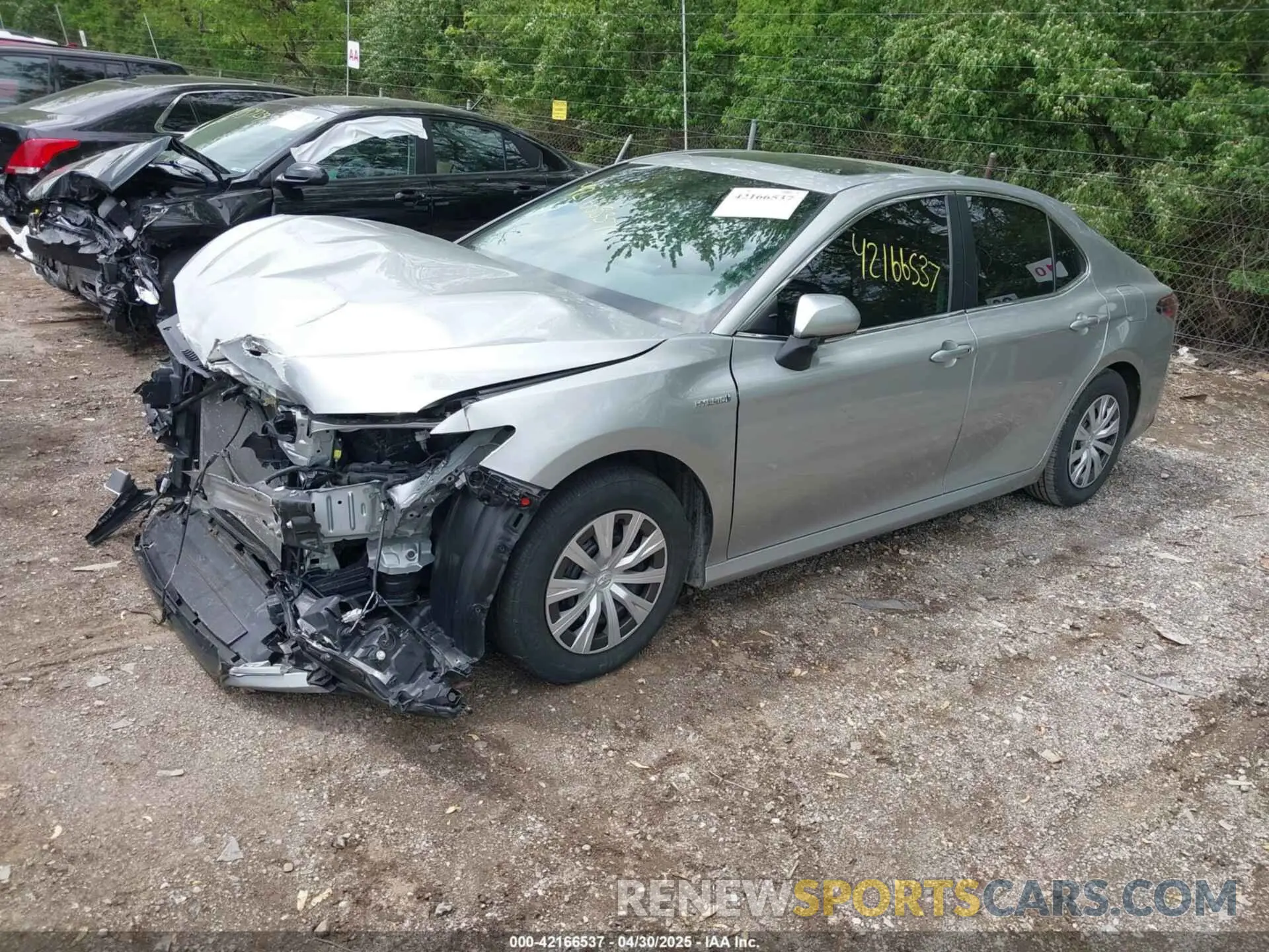 2 Photograph of a damaged car 4T1H31AK2MU027484 TOYOTA CAMRY 2021