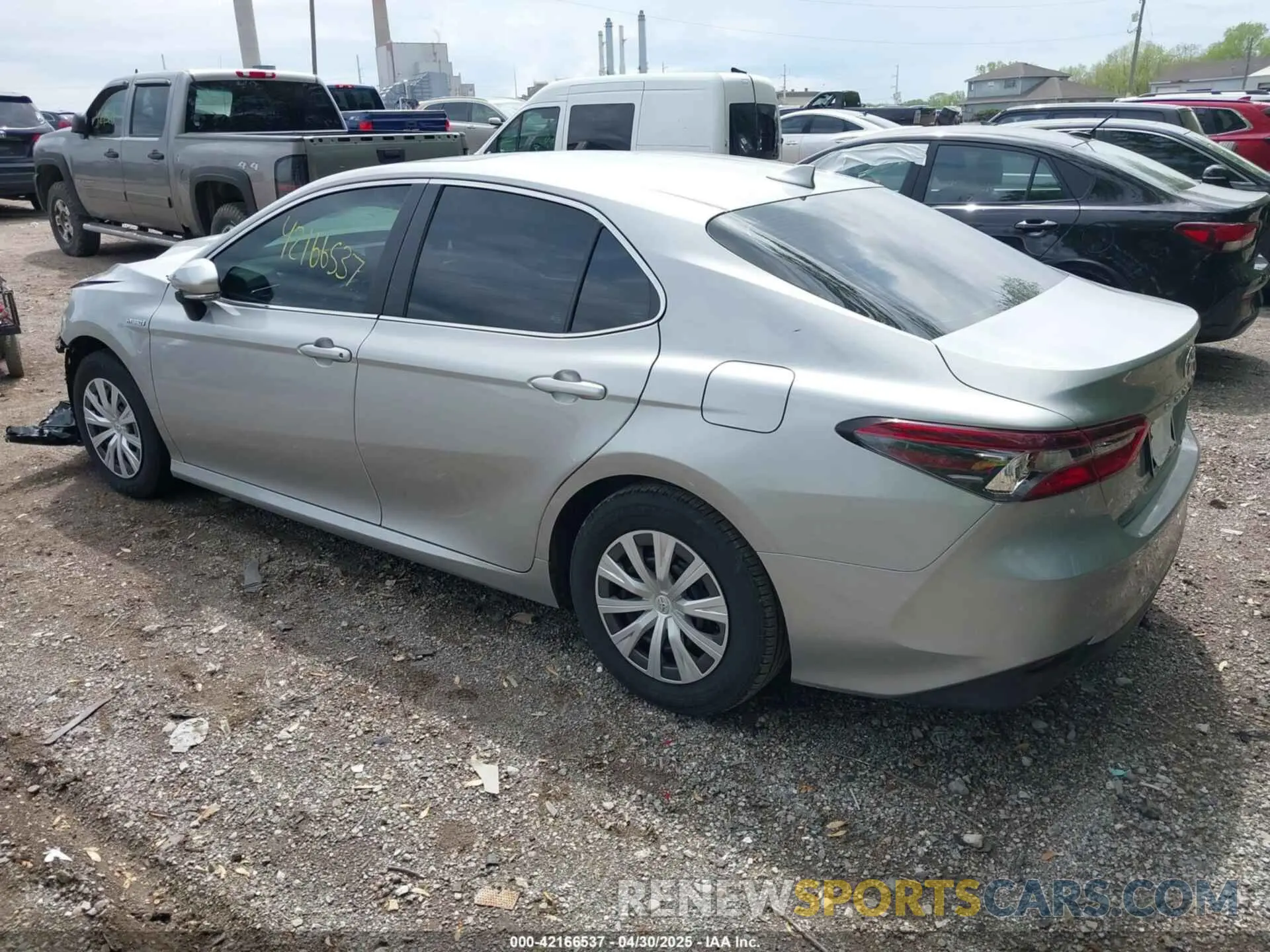 3 Photograph of a damaged car 4T1H31AK2MU027484 TOYOTA CAMRY 2021