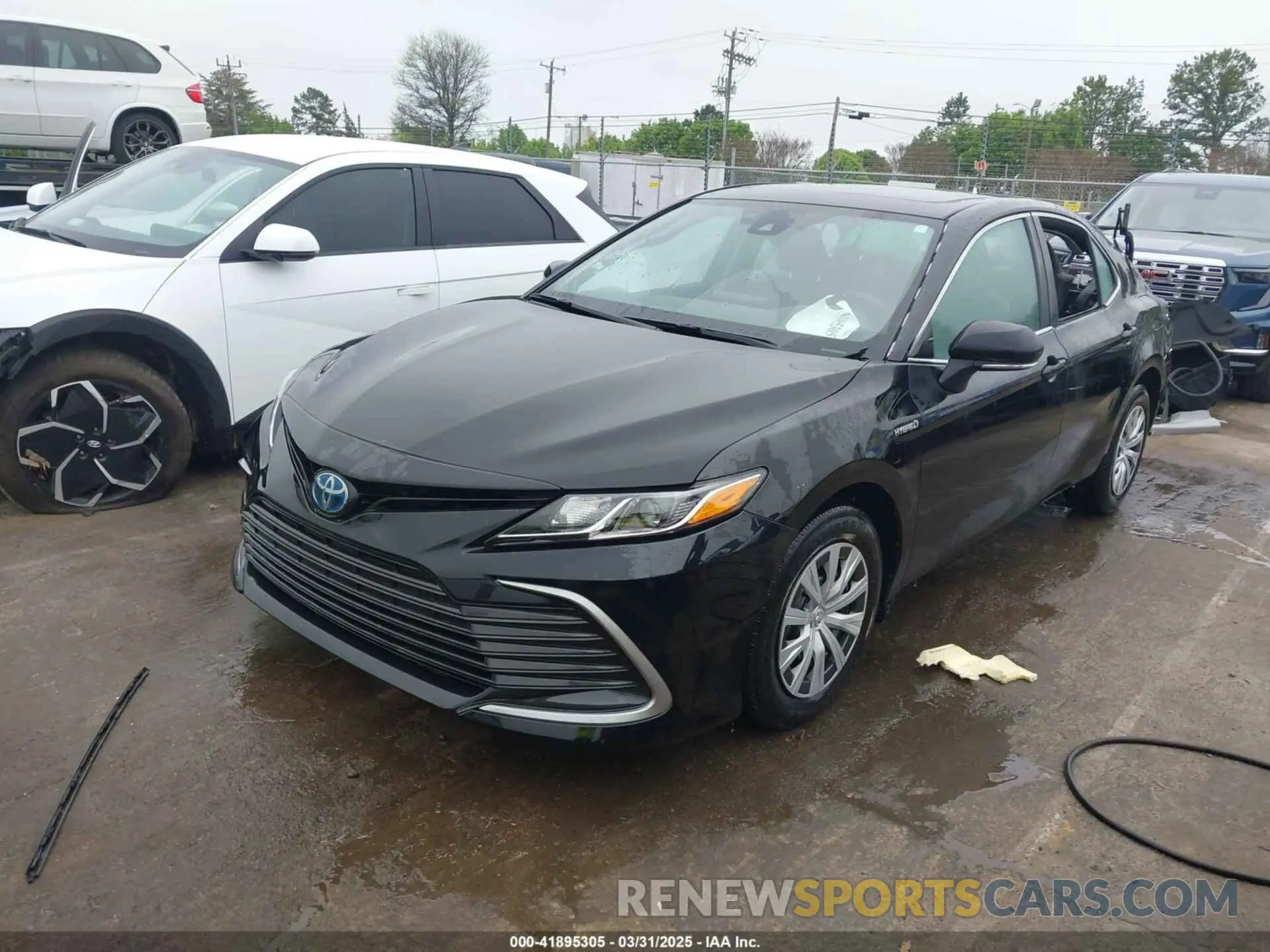 2 Фотография поврежденного автомобиля 4T1H31AK2MU558250 TOYOTA CAMRY 2021