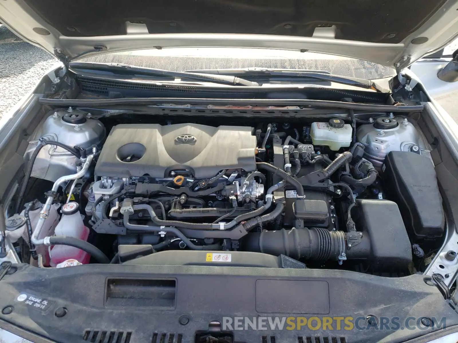 7 Photograph of a damaged car 4T1H31AK3MU022472 TOYOTA CAMRY 2021