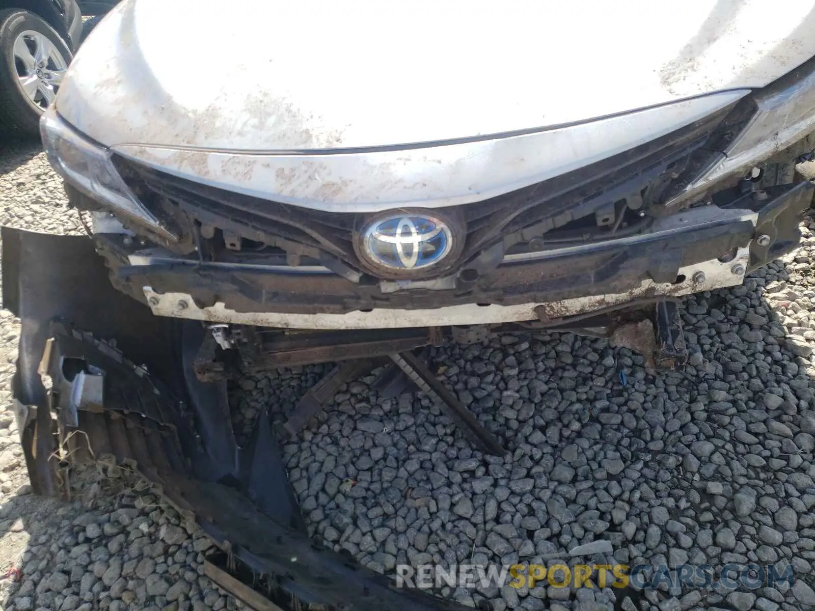9 Photograph of a damaged car 4T1H31AK3MU022472 TOYOTA CAMRY 2021