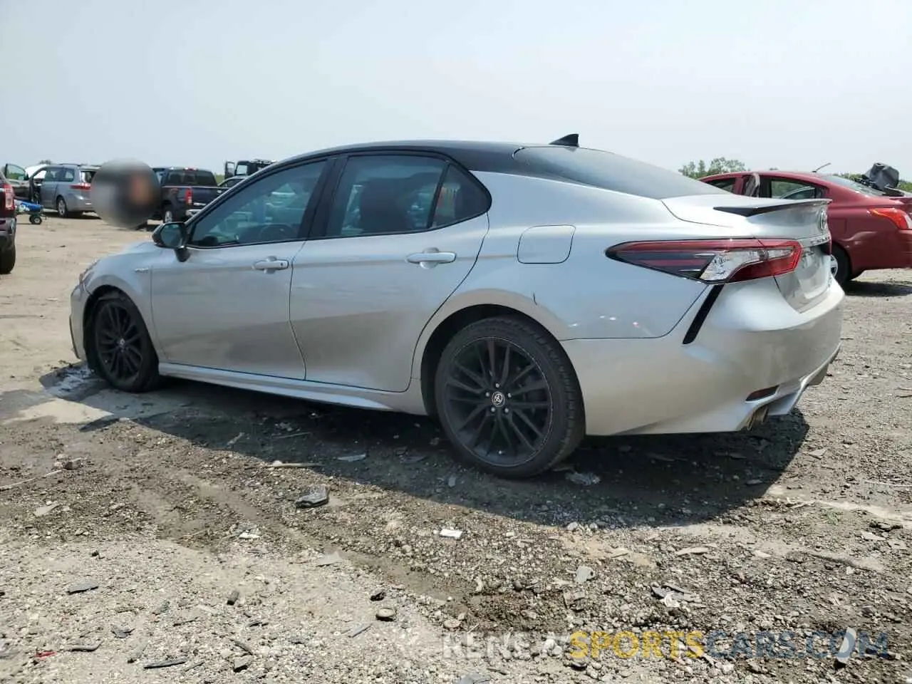 2 Photograph of a damaged car 4T1K31AK0MU021978 TOYOTA CAMRY 2021