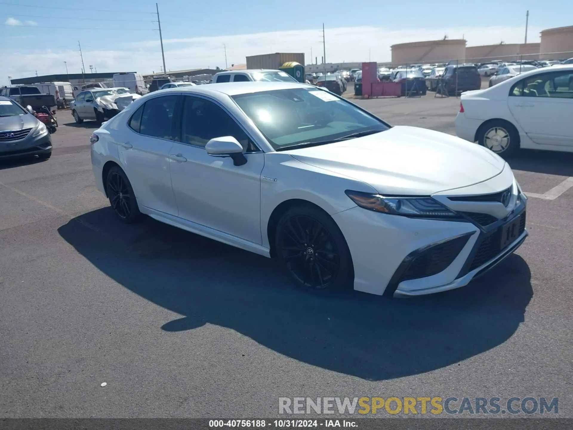 1 Photograph of a damaged car 4T1K31AK0MU554090 TOYOTA CAMRY 2021