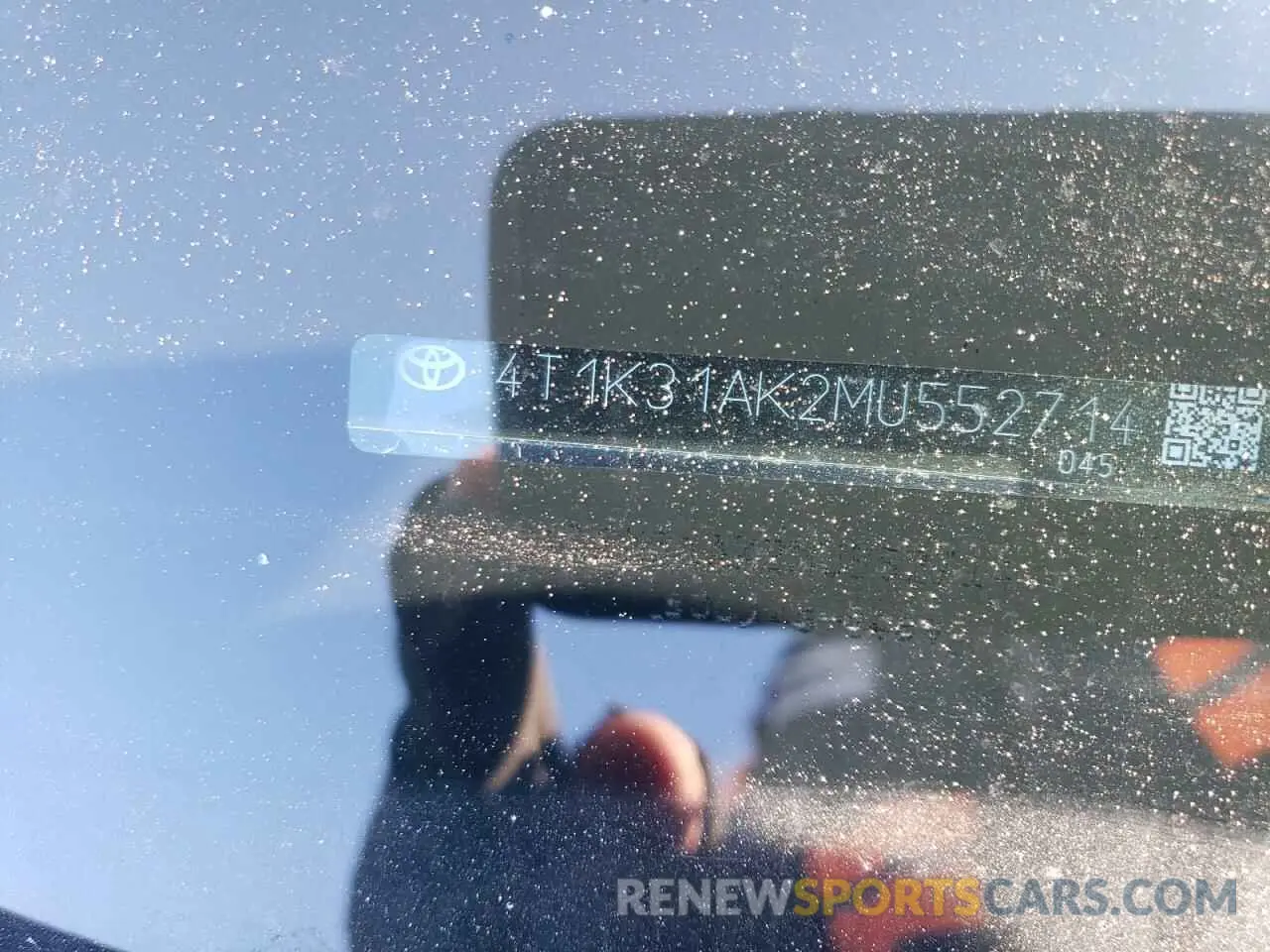 14 Photograph of a damaged car 4T1K31AK2MU552714 TOYOTA CAMRY 2021