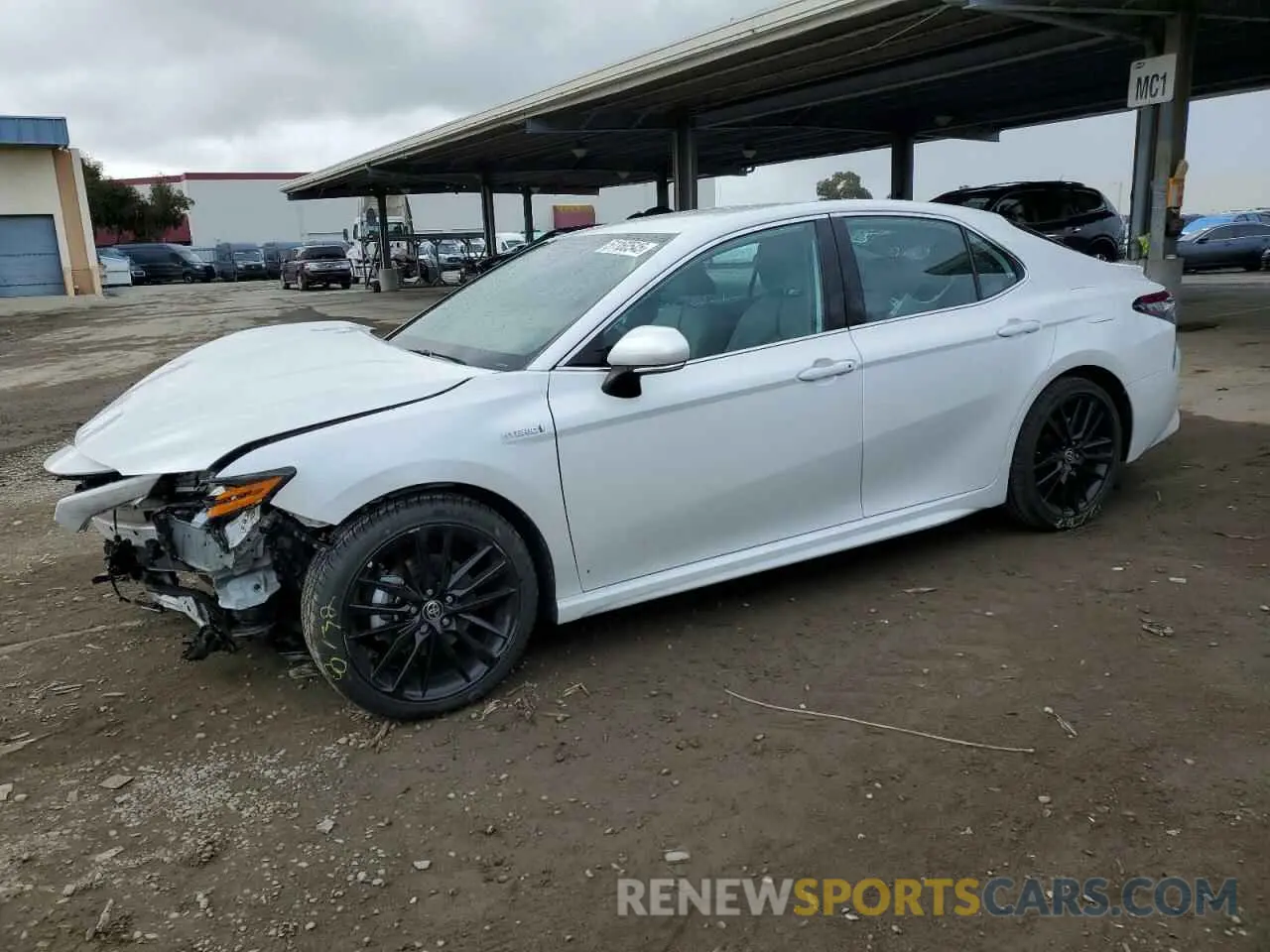 1 Photograph of a damaged car 4T1K31AK4MU022485 TOYOTA CAMRY 2021