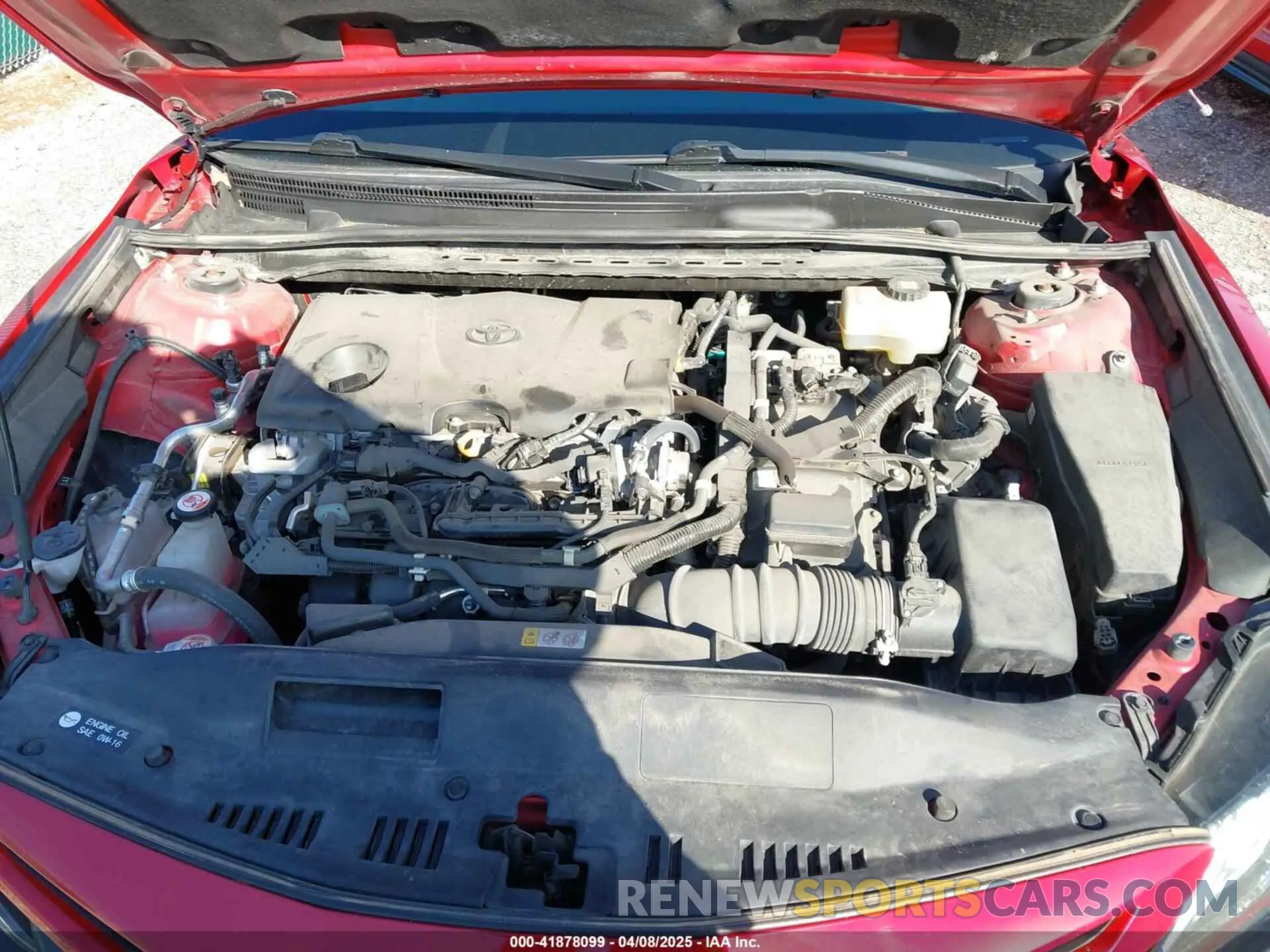10 Фотография поврежденного автомобиля 4T1K31AK6MU030152 TOYOTA CAMRY 2021