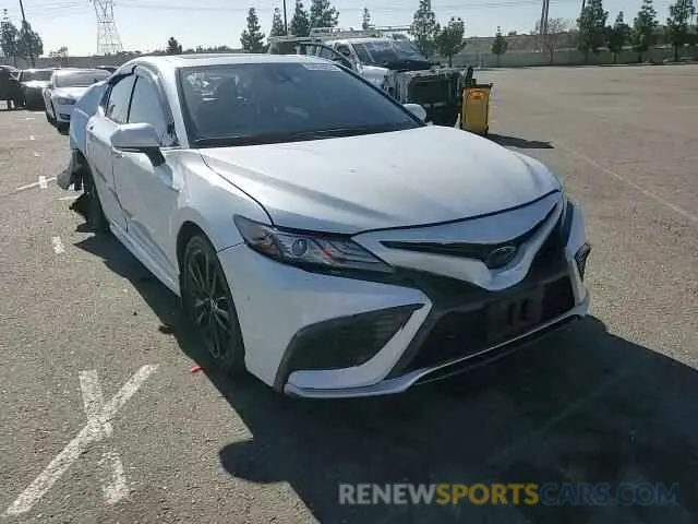 11 Фотография поврежденного автомобиля 4T1K31AK6MU549363 TOYOTA CAMRY 2021