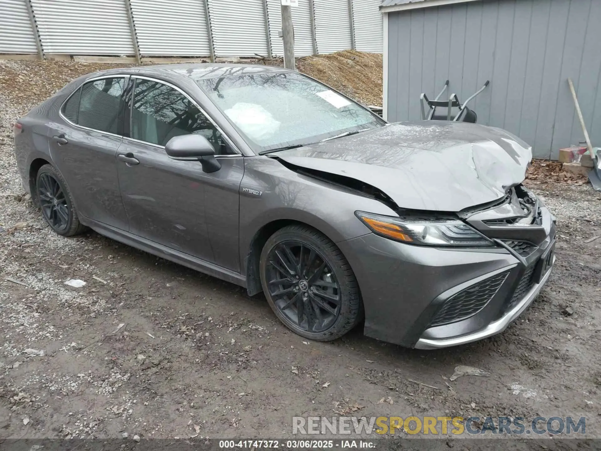 1 Photograph of a damaged car 4T1K31AKXMU567980 TOYOTA CAMRY 2021