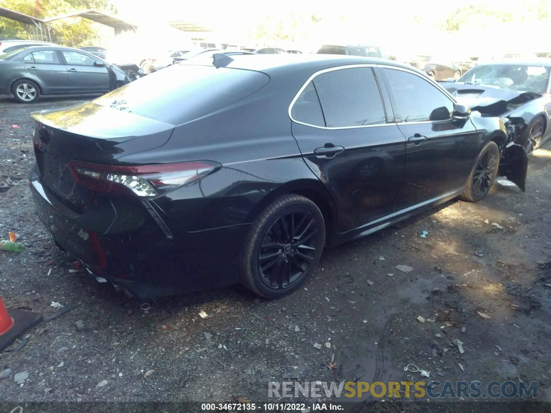 4 Фотография поврежденного автомобиля 4T1K61AK0MU416413 TOYOTA CAMRY 2021