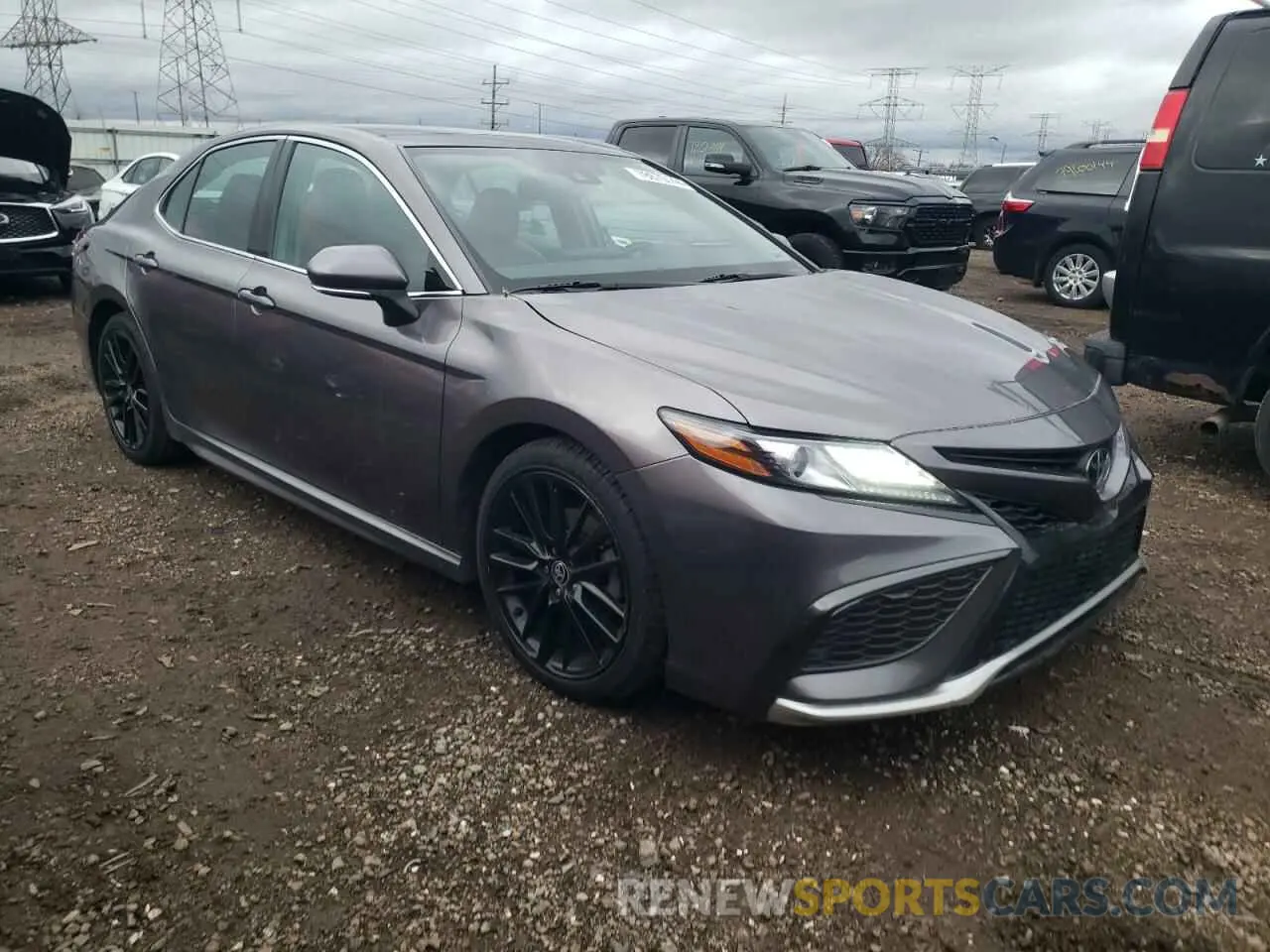 4 Photograph of a damaged car 4T1K61AK1MU423645 TOYOTA CAMRY 2021