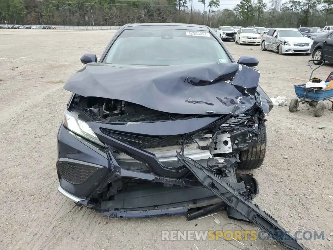 5 Photograph of a damaged car 4T1K61AK1MU481321 TOYOTA CAMRY 2021