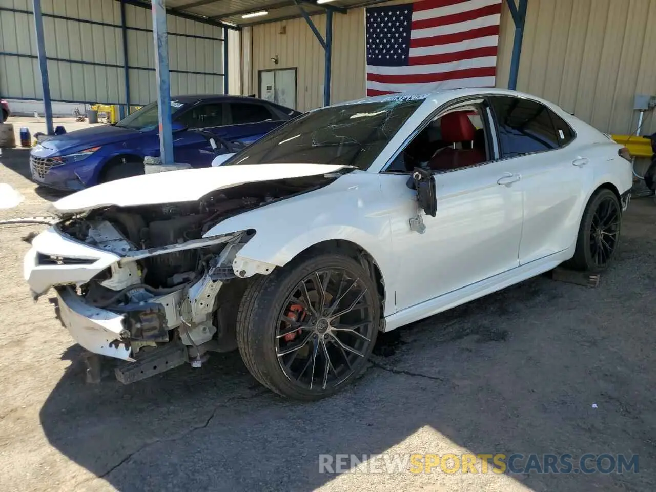 1 Photograph of a damaged car 4T1K61AK2MU473647 TOYOTA CAMRY 2021