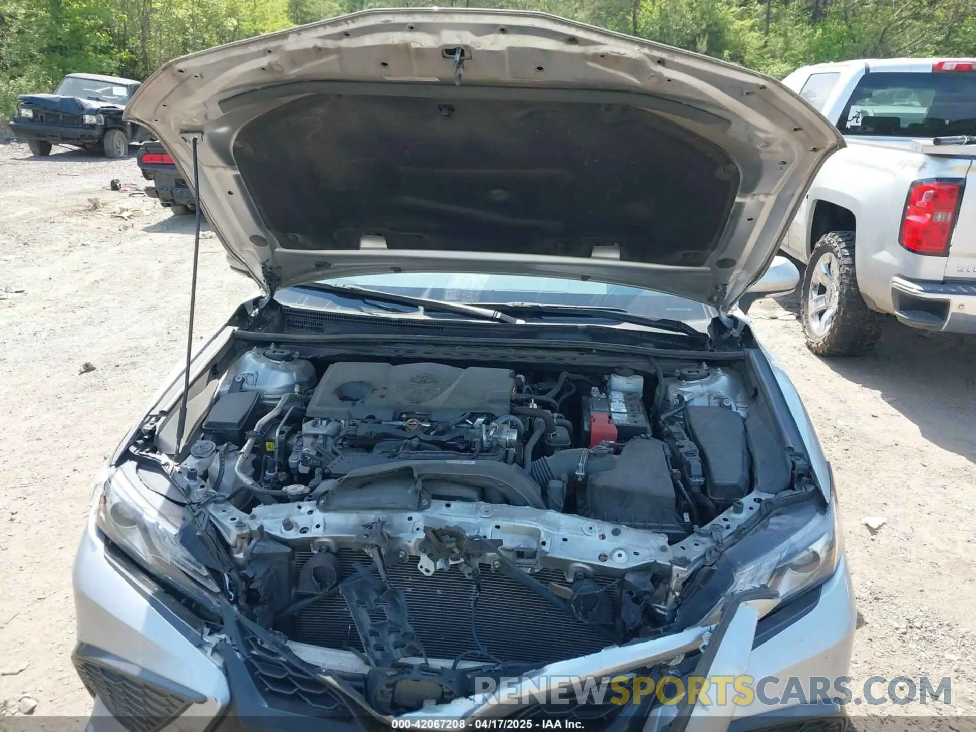 10 Фотография поврежденного автомобиля 4T1K61AK2MU530588 TOYOTA CAMRY 2021