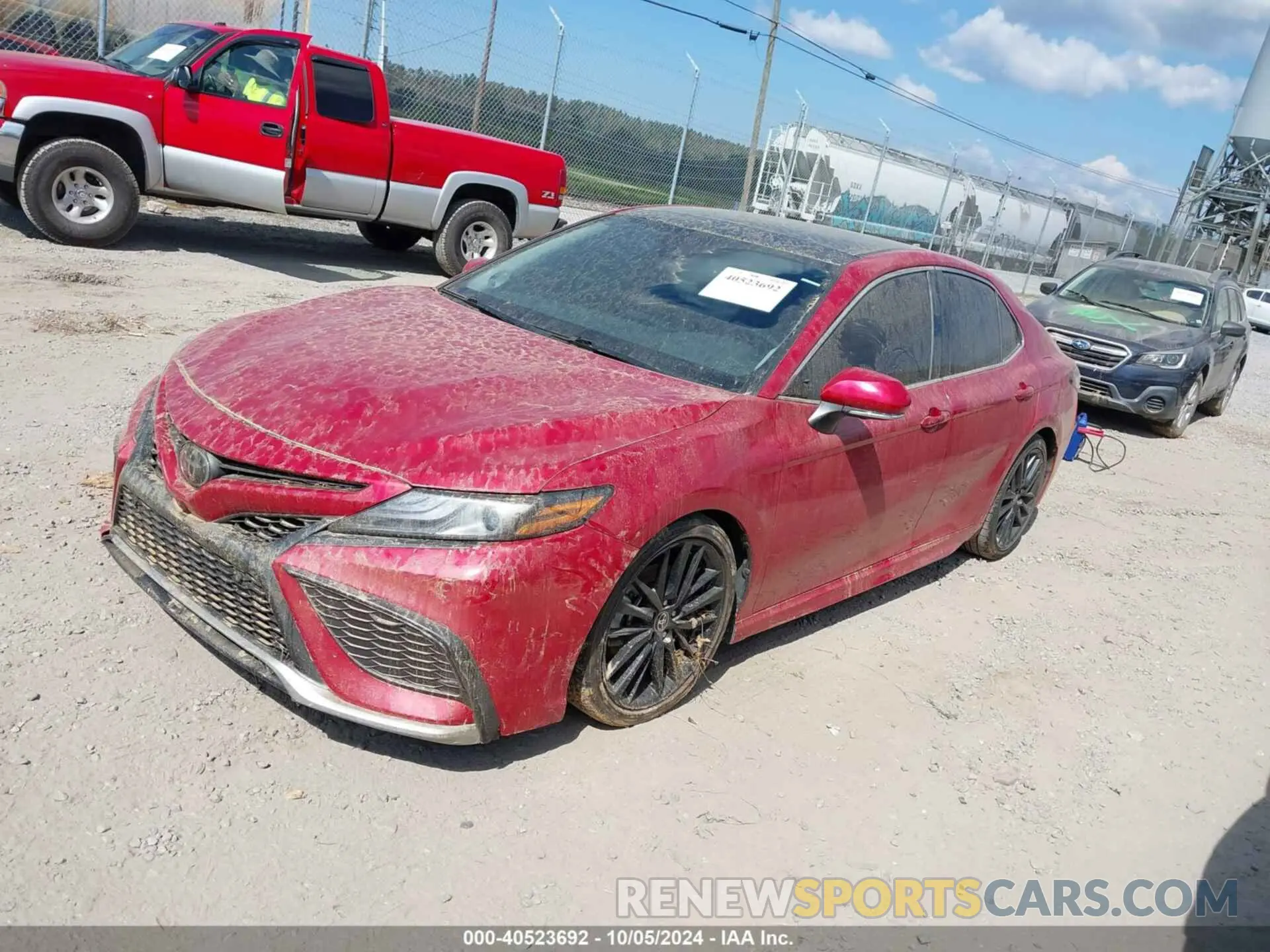 2 Photograph of a damaged car 4T1K61AK3MU482891 TOYOTA CAMRY 2021