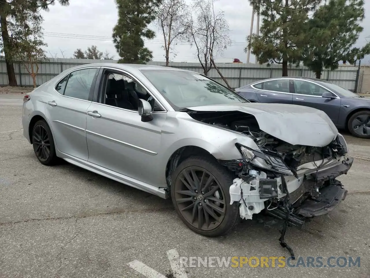 4 Photograph of a damaged car 4T1K61AK3MU494278 TOYOTA CAMRY 2021
