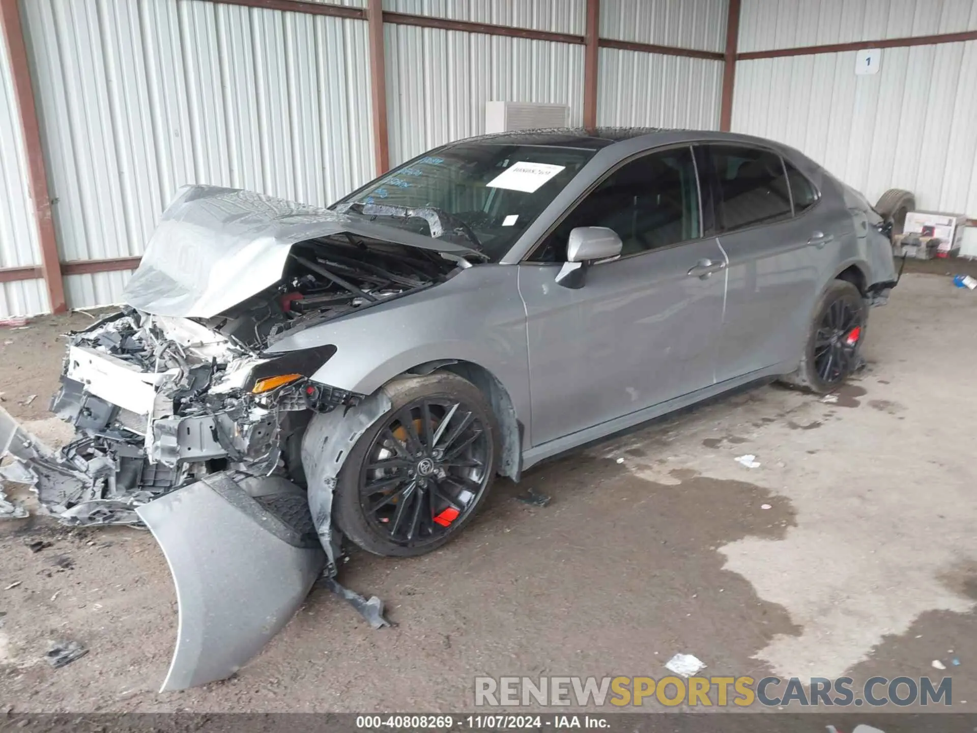 2 Photograph of a damaged car 4T1K61AK3MU526467 TOYOTA CAMRY 2021