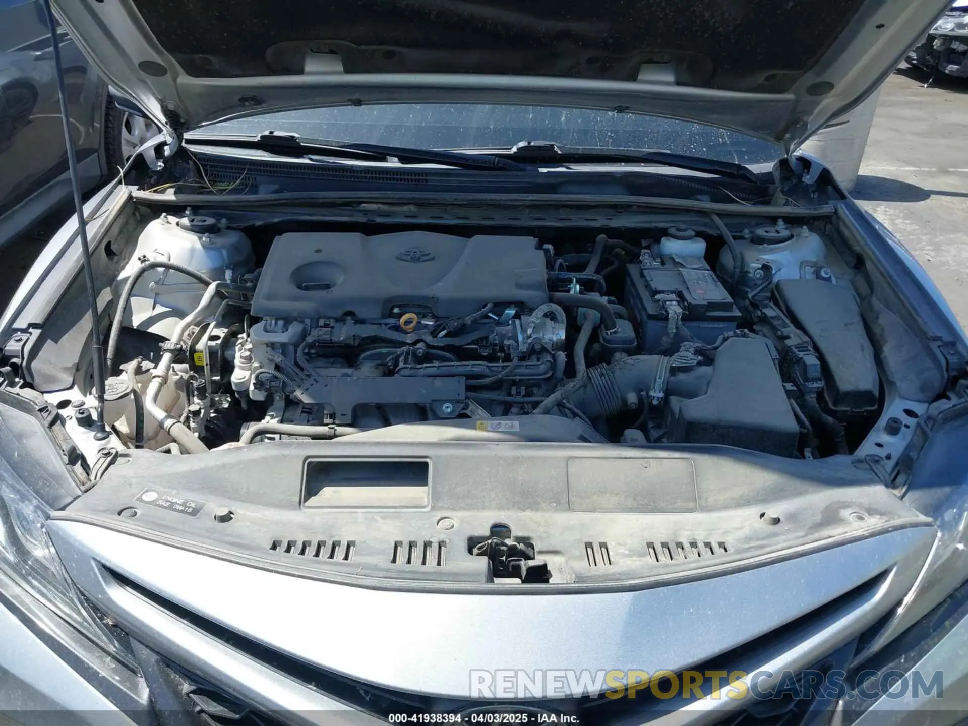10 Photograph of a damaged car 4T1K61AK3MU577984 TOYOTA CAMRY 2021