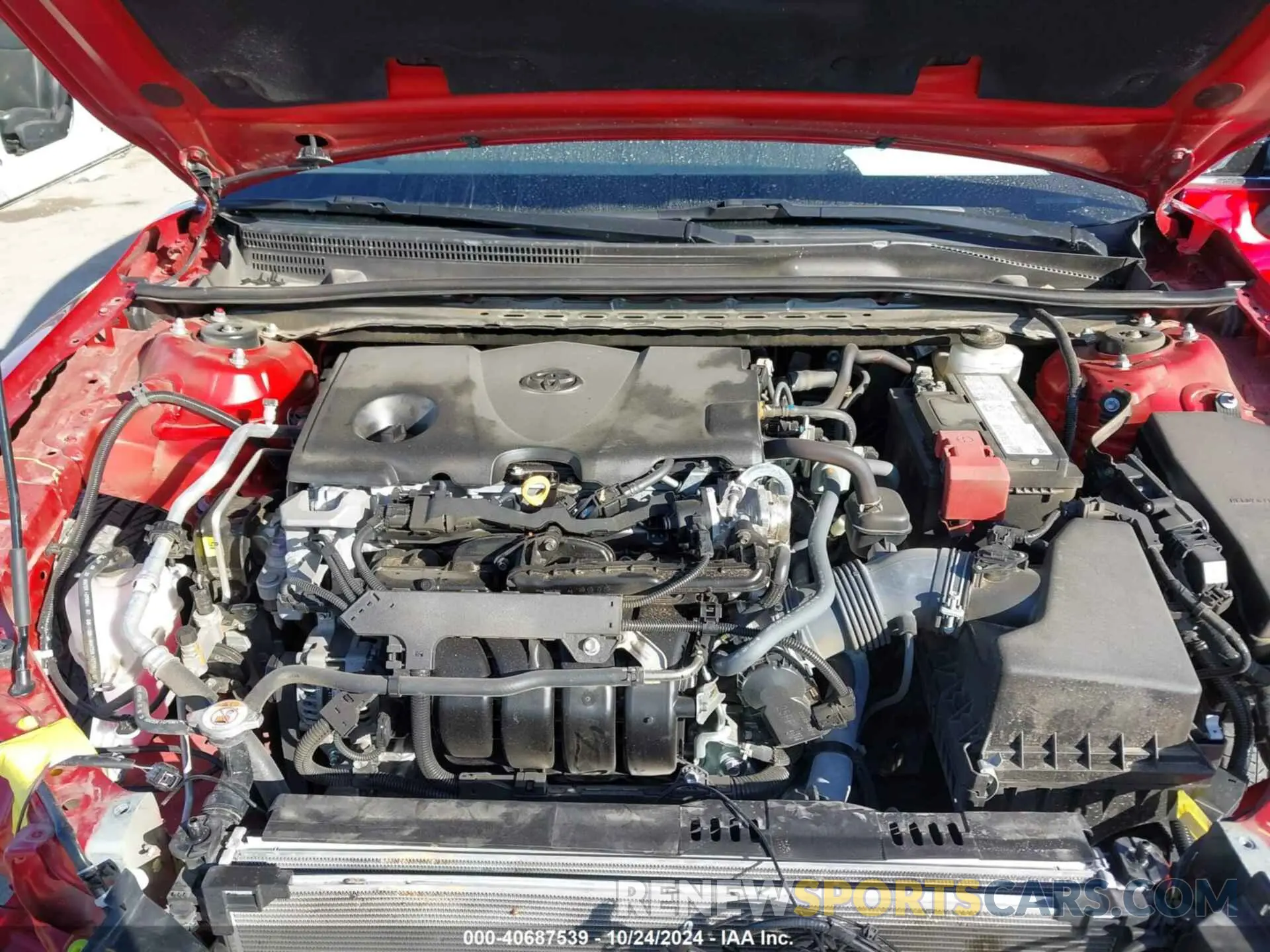 10 Photograph of a damaged car 4T1K61AK4MU444652 TOYOTA CAMRY 2021