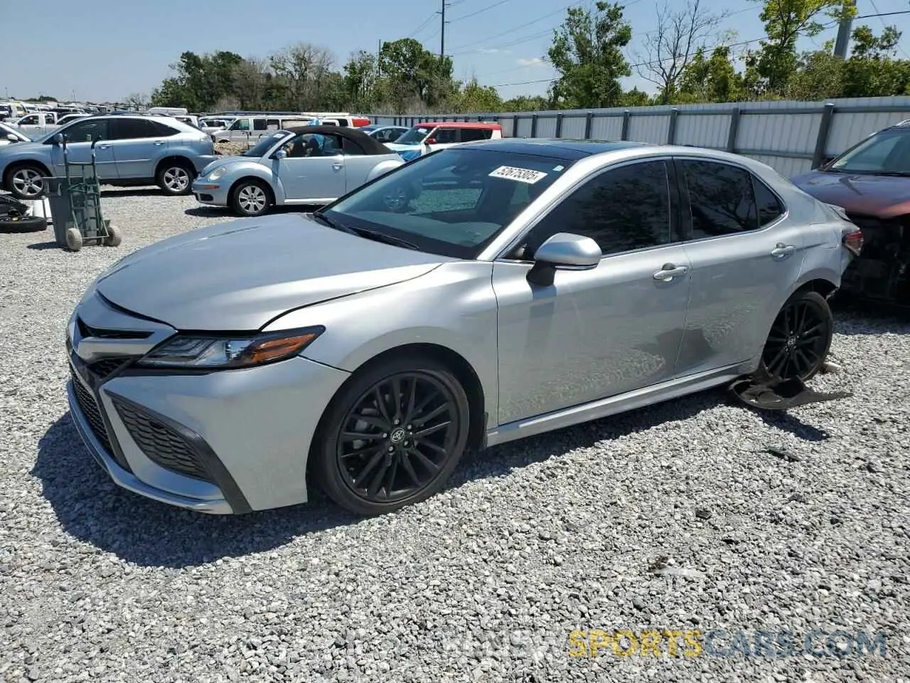 1 Photograph of a damaged car 4T1K61AK4MU550003 TOYOTA CAMRY 2021