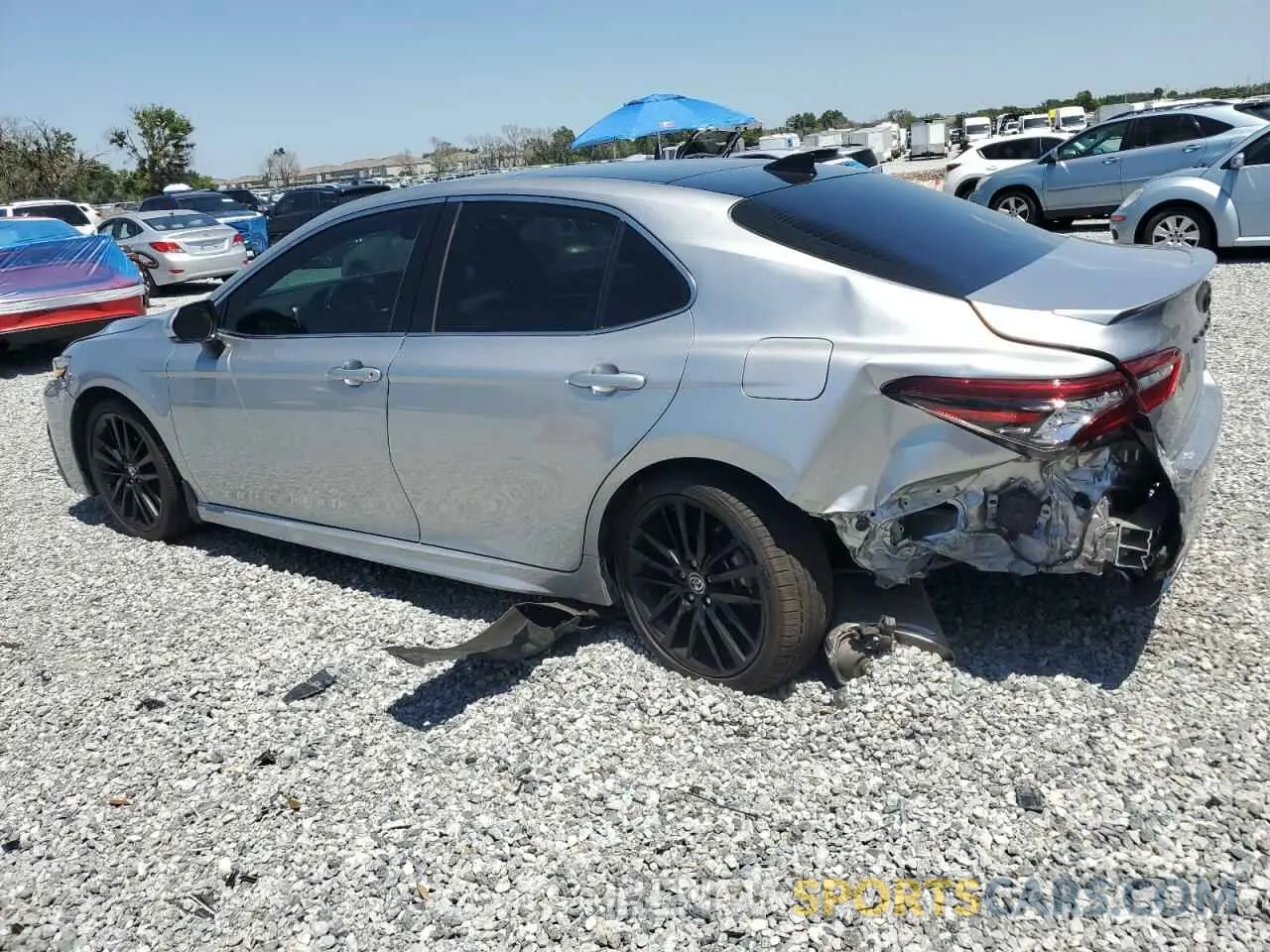 2 Photograph of a damaged car 4T1K61AK4MU550003 TOYOTA CAMRY 2021