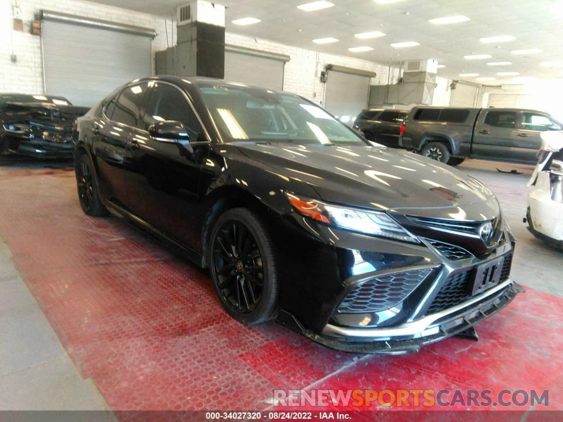 1 Photograph of a damaged car 4T1K61AK4MU609843 TOYOTA CAMRY 2021