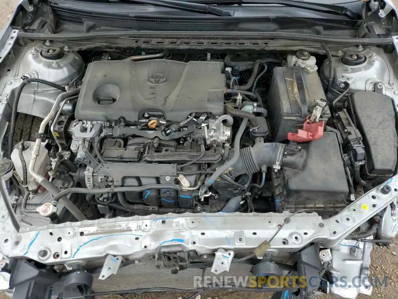 11 Фотография поврежденного автомобиля 4T1K61AK5MU517317 TOYOTA CAMRY 2021