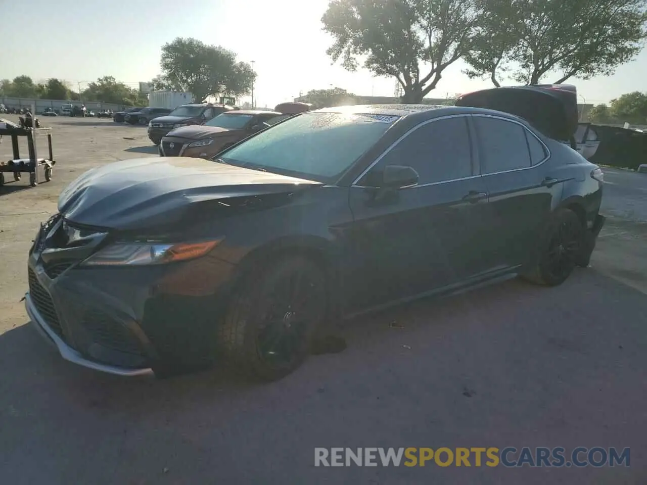 1 Photograph of a damaged car 4T1K61AK6MU497546 TOYOTA CAMRY 2021