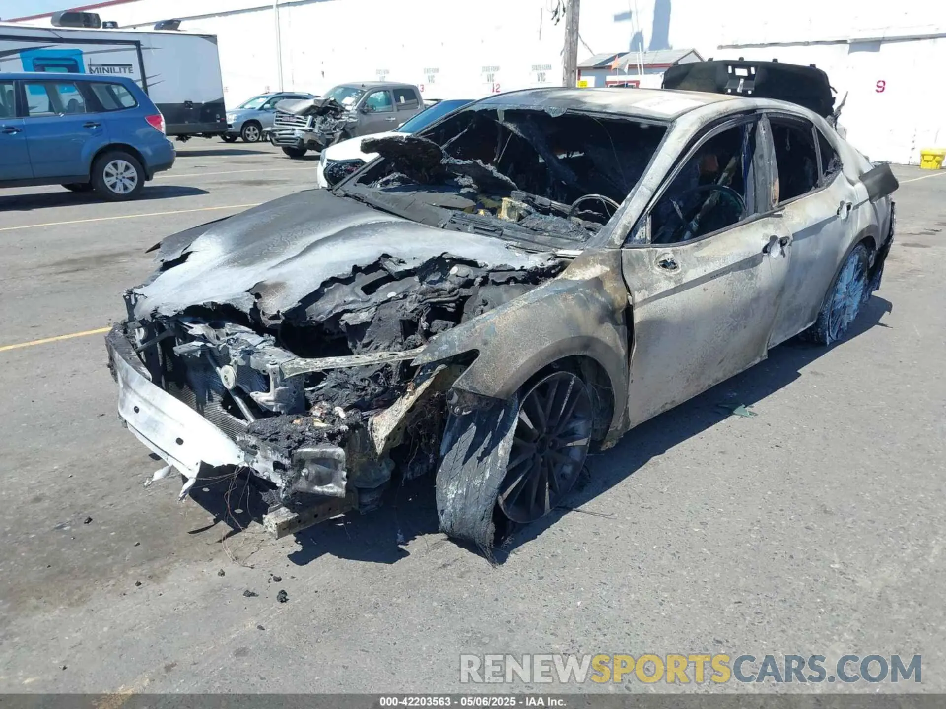 2 Фотография поврежденного автомобиля 4T1K61AK6MU590079 TOYOTA CAMRY 2021