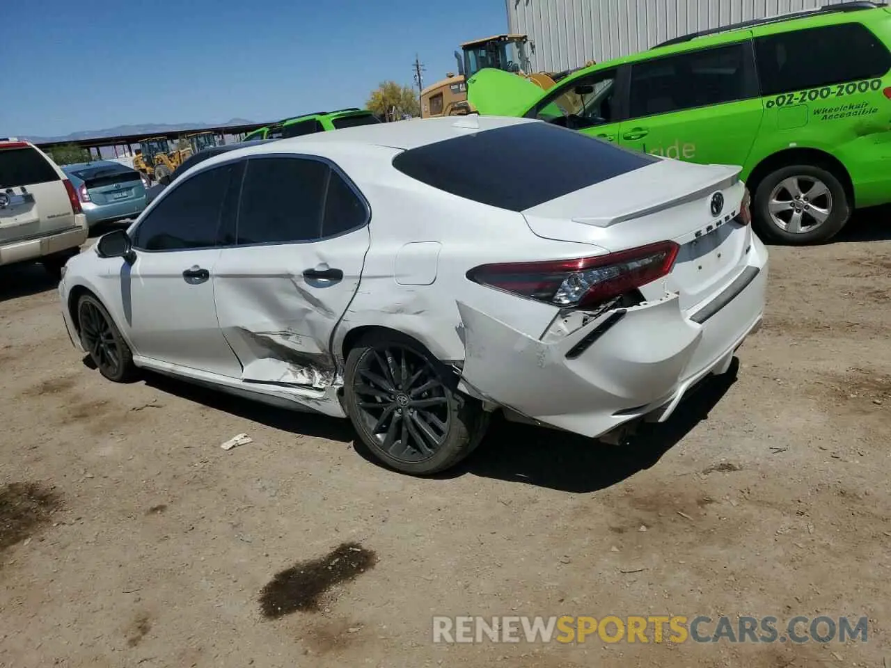 2 Photograph of a damaged car 4T1K61AK6MU604515 TOYOTA CAMRY 2021